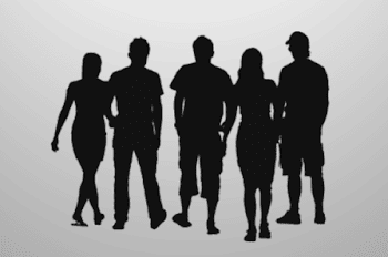 Shadow people png » PNG Image