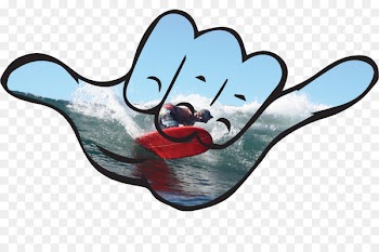 Shaka sign Hang Ten Emoji Clip art - surfing 