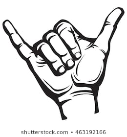 Shaka Sign Images, Stock Photos & Vectors | Shutterstock