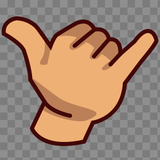 shaka sign(ye) | emojidex - custom emoji service and apps