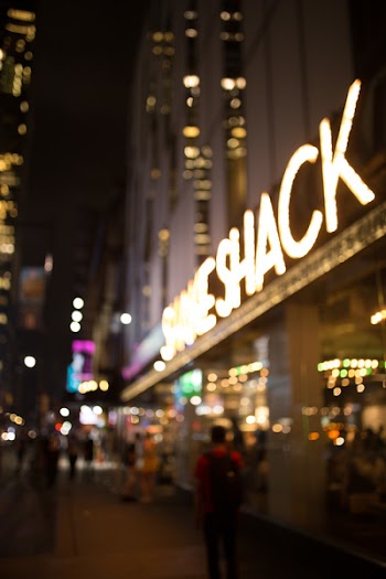 Shake Shack Neon Signage