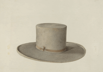 Shaker Man's Hat (c. 1936) | Free Photo - rawpixel