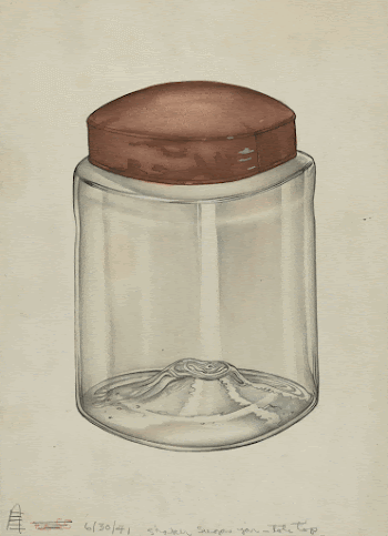 Shaker Sugar Jar (1941) by Charles | Free Photo - rawpixel