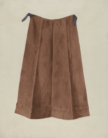 Shaker Woman's Apron (c. 1936) | Free Photo - rawpixel