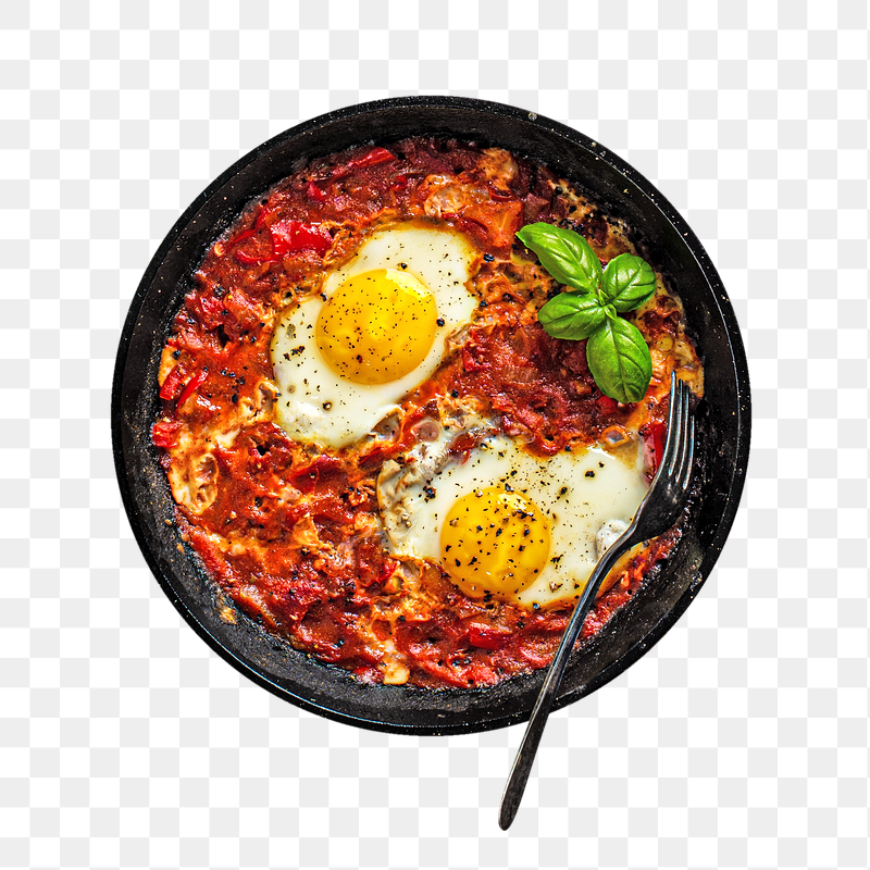 Shakshouka png sticker, transparent background | Free PNG - rawpixel