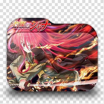 Shakugan no Shana Anime Folder Icon transparent background PNG clipart