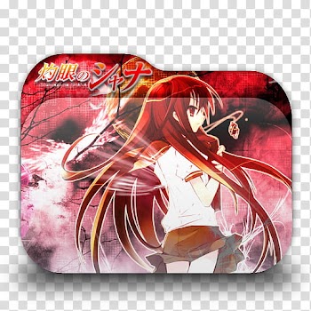 Shakugan no Shana Anime Folder Icon transparent background PNG clipart