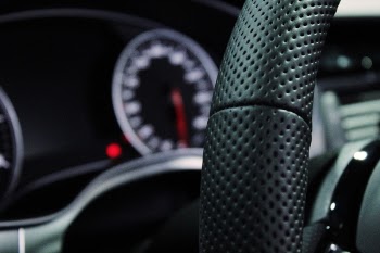 Shallow Depth of Field Photo of Steering Wheel