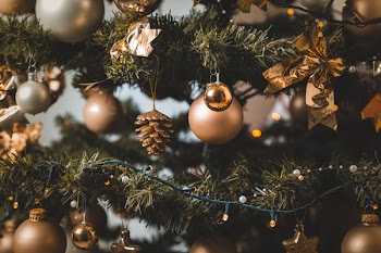 Shallow Focus Photo of Baubles on Christmas Tree
