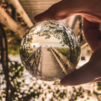 Shallow Focus Photo Of Glass Ball