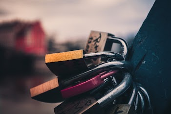 Shallow Focus Photo of Locks