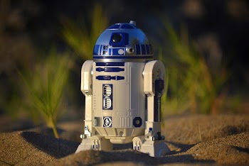 Shallow Focus Photo of R2-d2 Figure