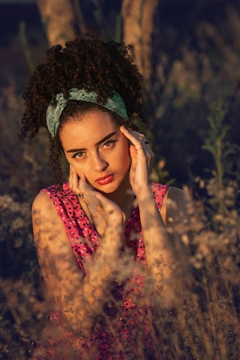 Shallow Focus Photo of Woman in Pink Sleeveless Dress
