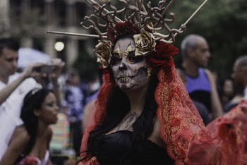 Shallow Focus Photo of Woman Wearing Costume