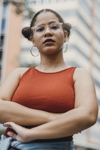 Shallow Focus Photo of Woman With Nose Ring