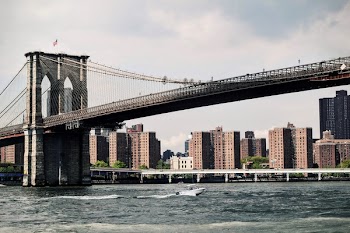 Shallow Focus Photography of Brooklyn Bridge