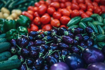 Shallow Focus Photography of Eggplants
