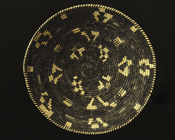 shallow large basket; coarsely coiled; | Free Photo - rawpixel
