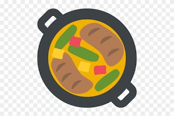 Shallow Pan Of Food Emoji Vector Icon Free Download - Apparel Printing Emoji Shallow Pan Of Food Lunch Bag
