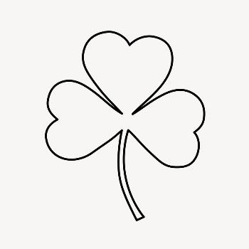 Shamrock doodle collage element, cute | Free Vector Illustration - rawpixel
