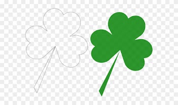 Shamrock Leaf Outline Png