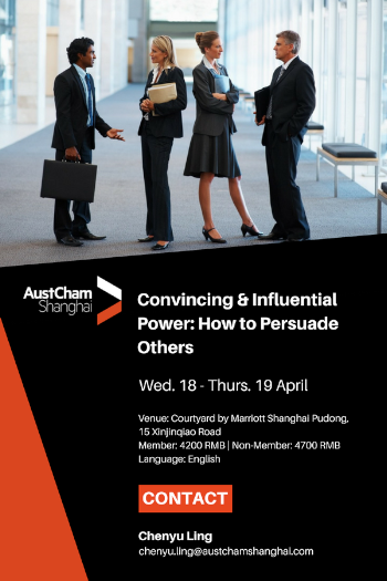 Shanghai: Convincing & Influencial Power — Advance