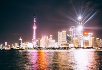 Shanghai Night Skyline