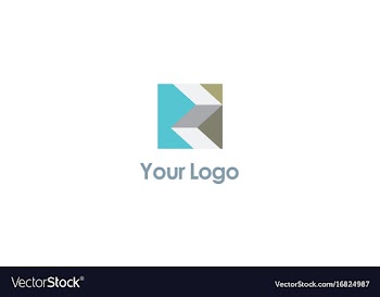  					Shape 3d square logo vector image														