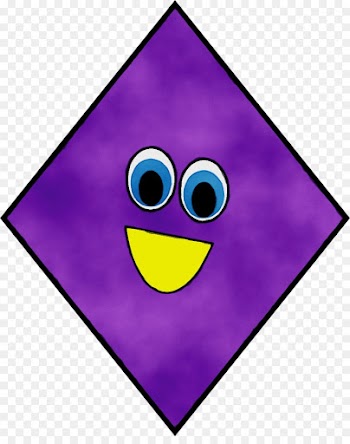 Shape, Rhombus, Diamond, Purple, Violet PNG