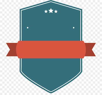 Shape - Simple Shield Shape Label 