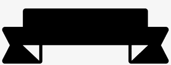 Shape Svg Icon Free - Black Ribbon Banner Png Transparent PNG ...