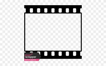 Shape Templates 1 Film Strip Graphic By Sharon-dewi - Film Reel Border Png