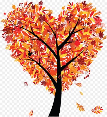 Shape Tree Heart - autumn 