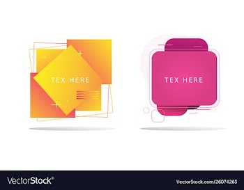 Shapes background and colorful vector image