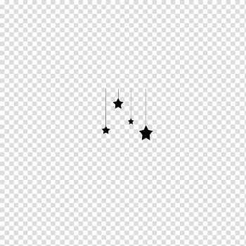 Shapes lines, black star illustration transparent background PNG clipart