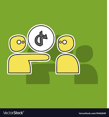 Share icon in sticker design vector image