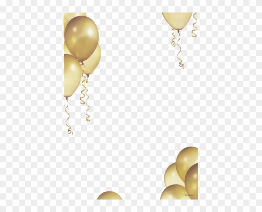 Share This Image - Gold Balloons Png Transparent