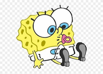 Share This Image - Spongebob As A Baby