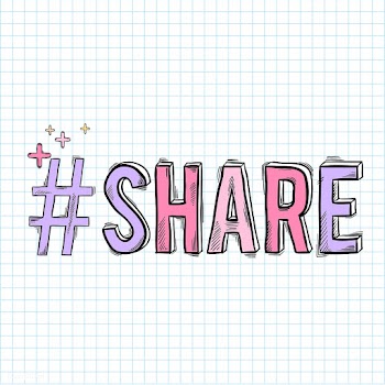 Share word isolated on background | Free stock vector - 60861