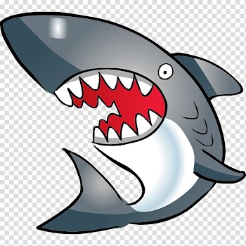 Shark Cartoon Animation Oupa Splash, shark transparent background PNG clipart