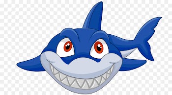 Shark Cartoon Clip art - Blue sharks stay Meng 