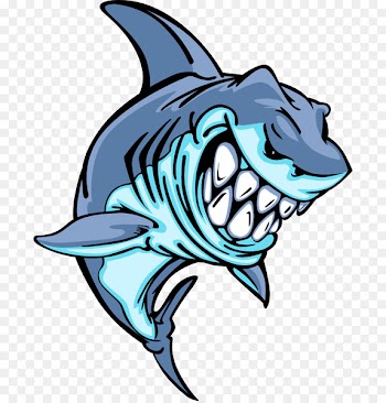 Shark Cartoon Stock photography Illustration - Shark printing 