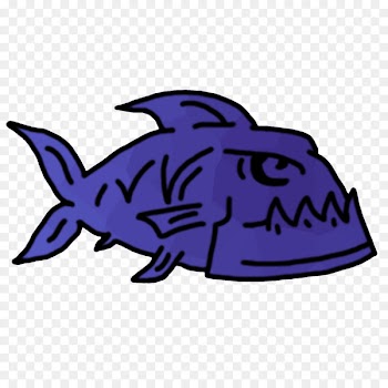 Shark Clip art Cartoon Purple Headgear - shark 