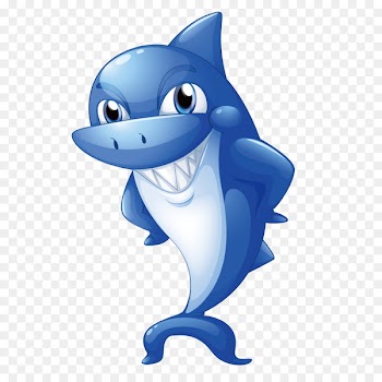 Shark Ocean Deep sea creature - Vector shark 