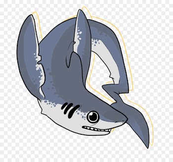 Shark Porpoise Cetaceans Character Clip art - shark 