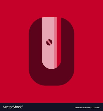 Sharpener red vector image