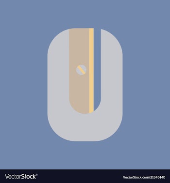 Sharpener red vector image