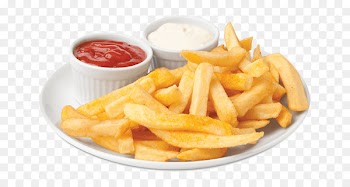 Shashlik Sushi French fries Cafe Hamburger - french fries 