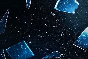Shattered glass background psd wallpaper | Free stock illustration | High Resolution graphic