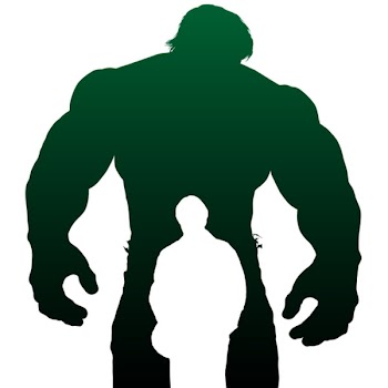 She-Hulk Clint Barton Amadeus Cho Silhouette - Hulk 